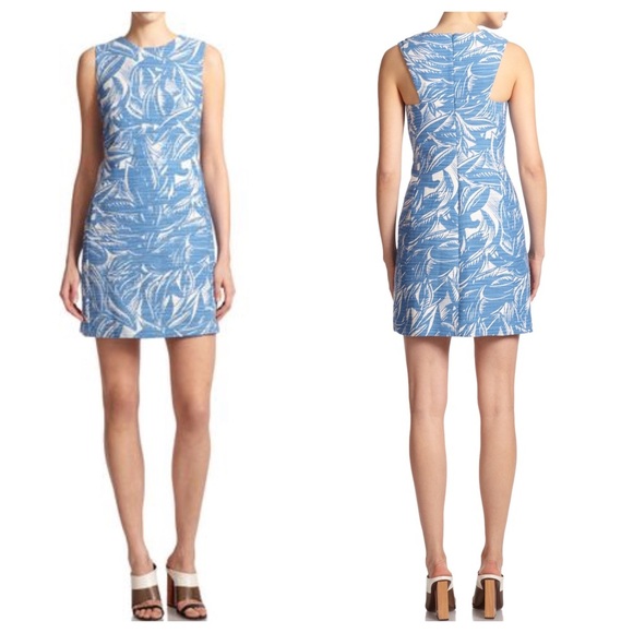 Tory Burch Dresses & Skirts - Tory Burch Gulf Shore Tabora Mini Blue Dress Size 2